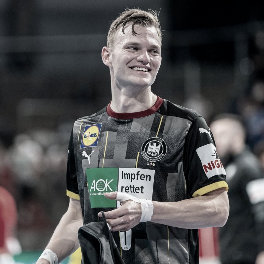 Portrait von Timo Kastening, Profihandballer